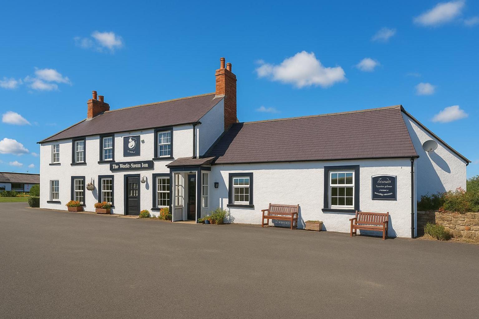 The White Swan Inn Lowick (Northumberland) Exterior foto
